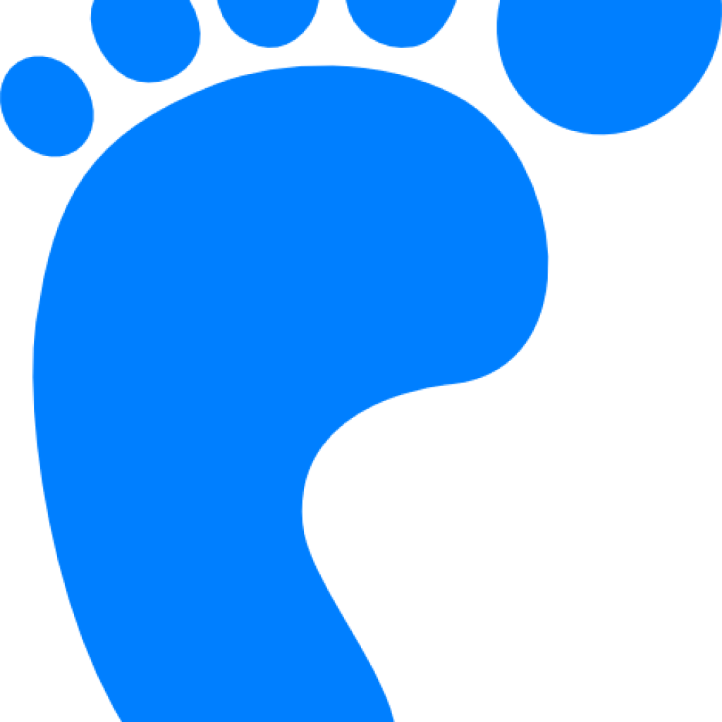 Baby Foot Clipart It S A Boy Ba Feet Clip Art At Clker - Footsteps To Success Clip Art (1024x1024)