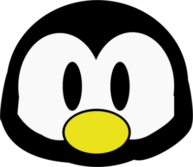 Encapsulated Postscript Autocad Dxf Pdf Smiley Penguin - Emoticon (392x340)