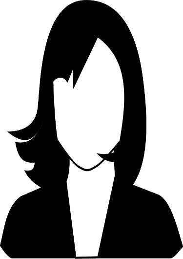 Banner Black And White The Livingroom Salon Full - Woman Icon Black And White (375x530)
