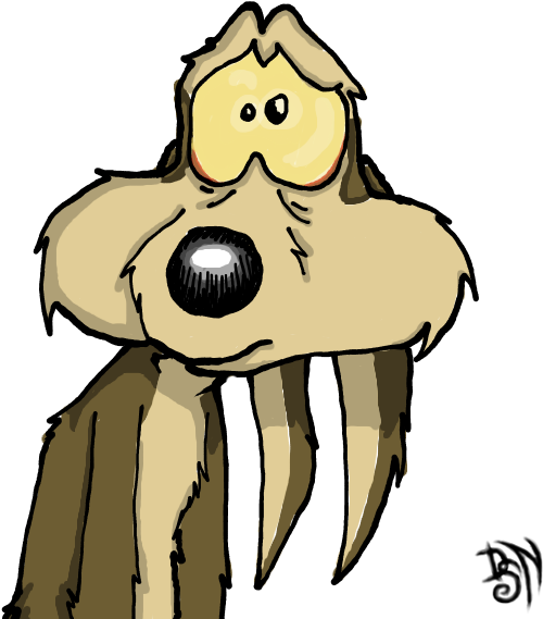 This Was Me By The Time She Was Asleep - Wile E Coyote Smile (538x634)