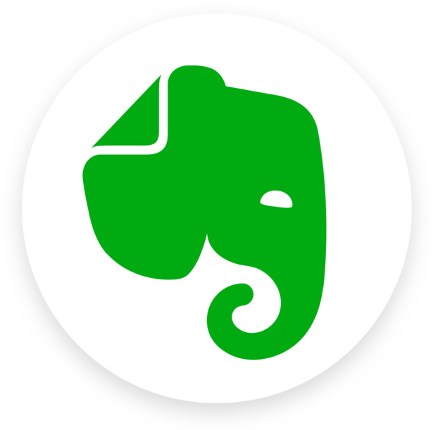 Evernote On The Mac App Store - Evernote Logo (630x630)