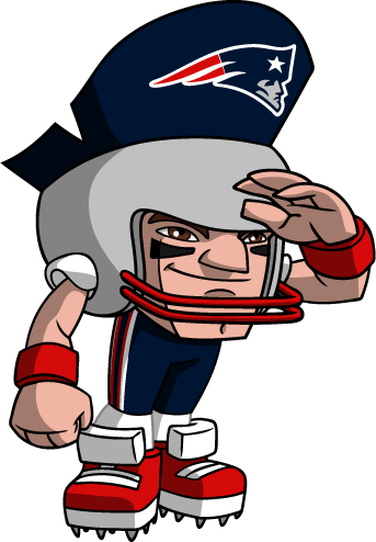 Nfl Rush Zone - New England Patriots Rusher (343x494)