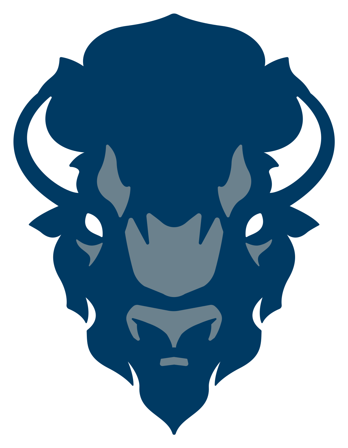 Howard Bison Logo Png 1200x1546 Png Clipart Download