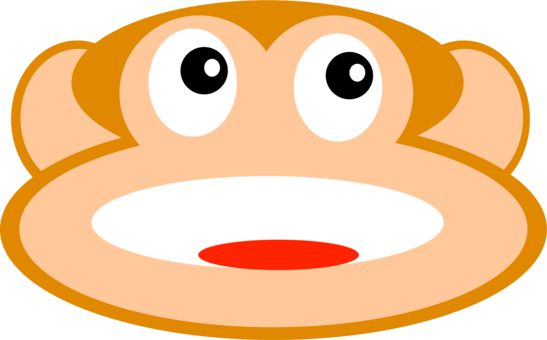 Emoticon Line Snout - Clip Art (547x340)