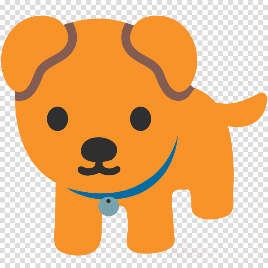 Dog Emoji Android Clipart Puppy Pug Clip Art - 🐕 Emoji (900x900)