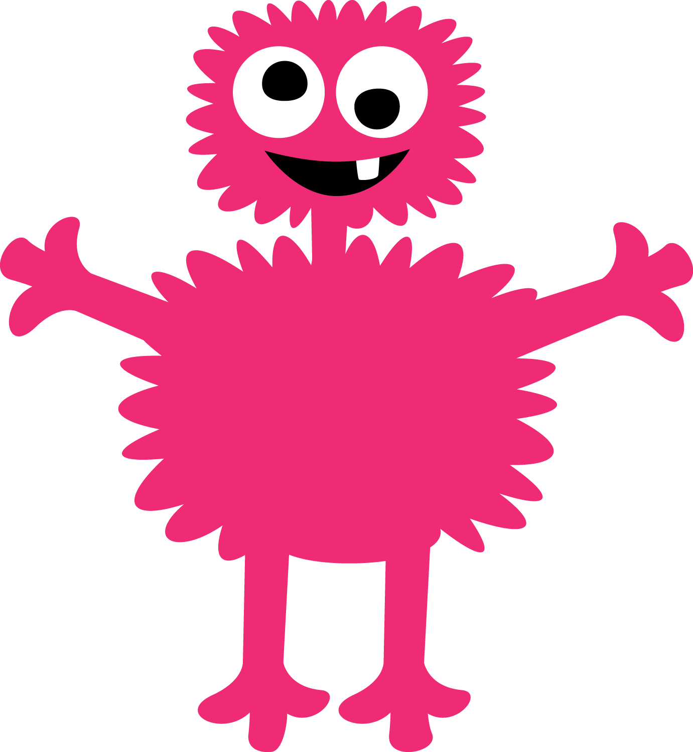Monster Clipart For Kids - Monster Poems 1st Grade (1381x1500)