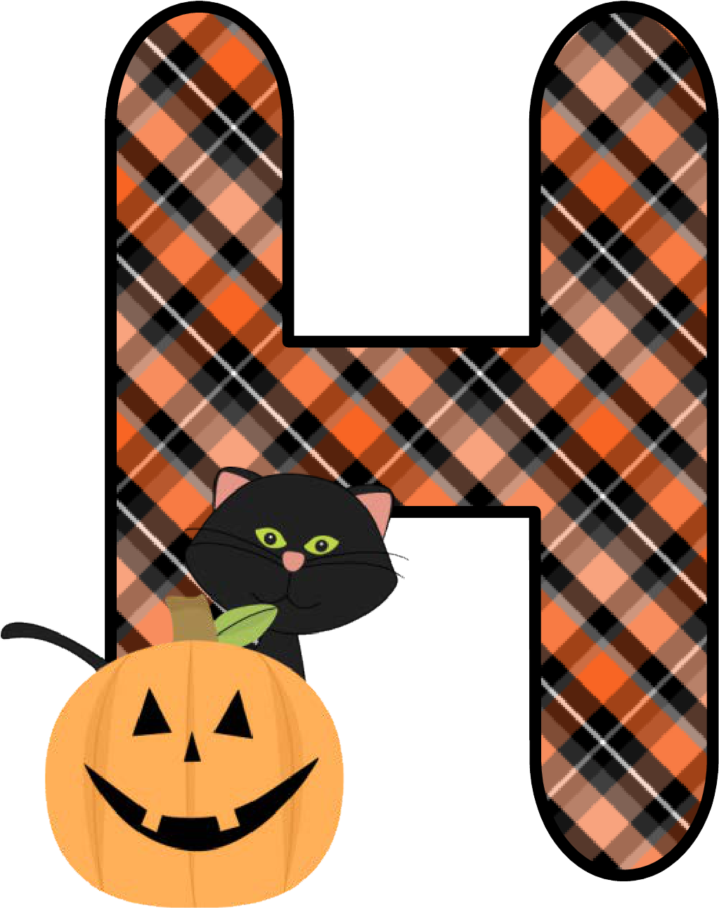 Ch B *✿* Alfabeto Calabaza De Kid Sparkz - Halloween Letter B (1113x1380)