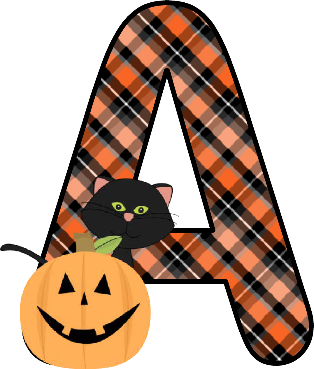 Ch B *✿* Alfabeto Calabaza De Kid Sparkz Halloween - Letras De Calabaza (1105x1368)