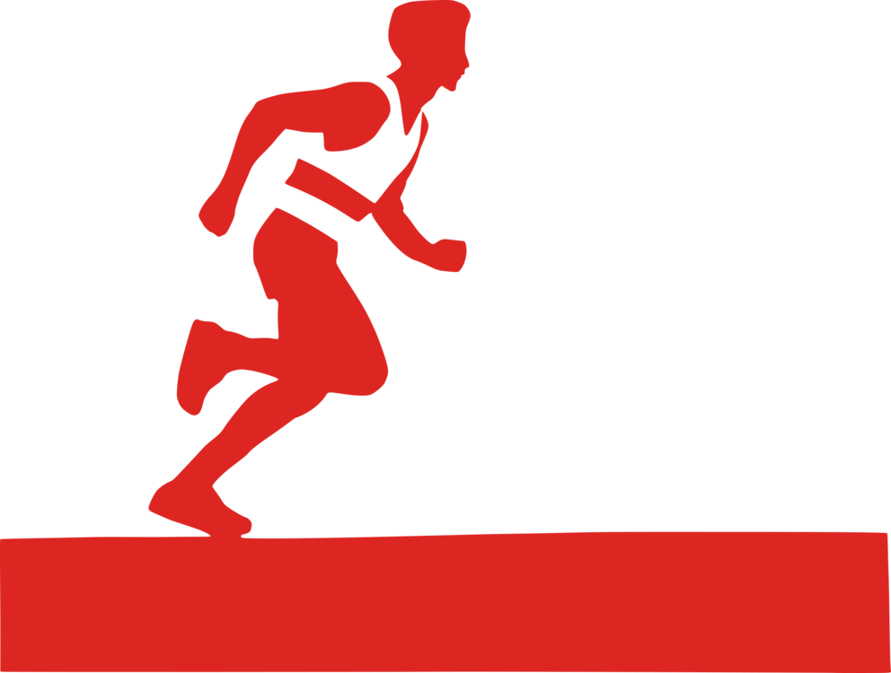 He Hu Darz Computer Icons Running Marathon Drawing - Marathon Clipart (992x750)