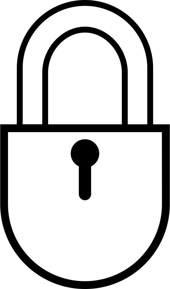 Lock Clipart Lock Pick - Lock Picture Drawing (576x980)