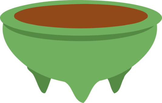 Flowerpot Graphic Arts Idea - Clip Art (534x340)