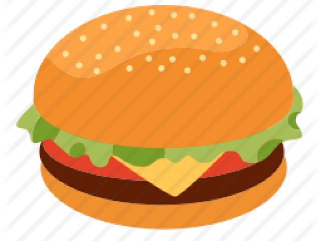 Hamburgers Clipart Beef Burger - Hamburger (640x480)