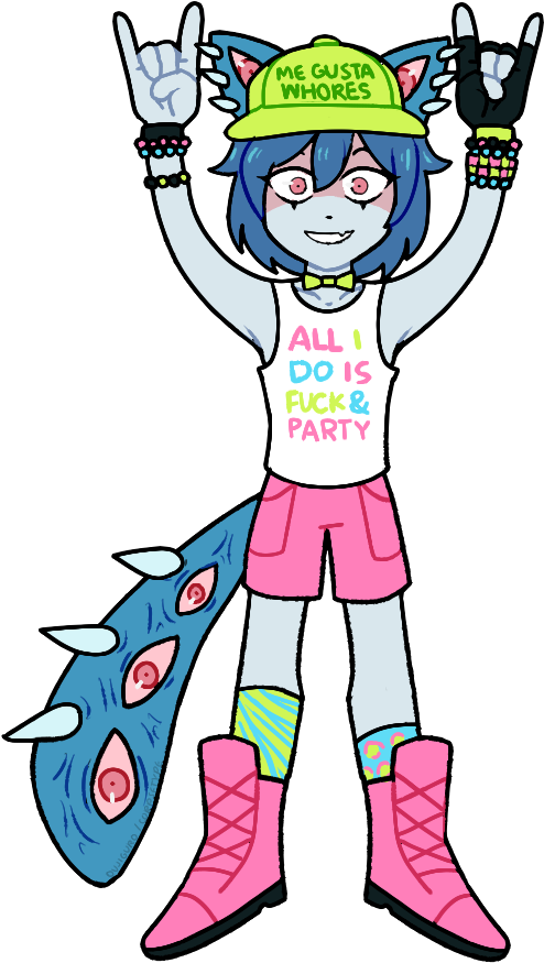 Tell Your Boyfriend If He Says He's Got Beef By Oujiguro - Cartoon (627x945)