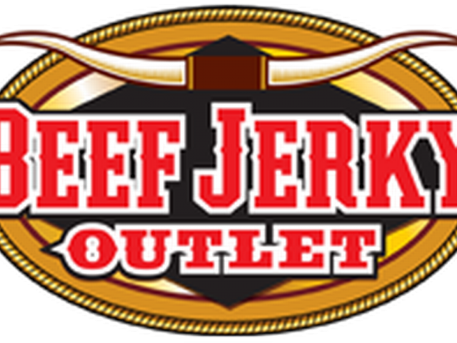 Beef Jerky Clipart Transparent - Beef Jerky Outlet Logo (640x480)