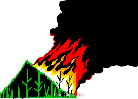 Png Black And White At Getdrawings Com Free For Personal - Forest Fire Vector Png (480x345)