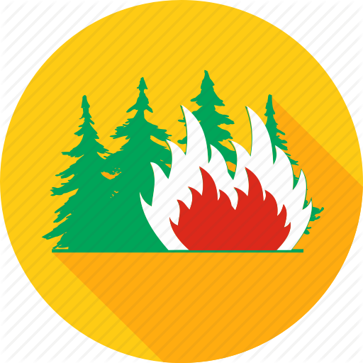 Forest Fire Icon Clipart Wildfire Computer Icons - Forest Fire Icon Png (512x512)