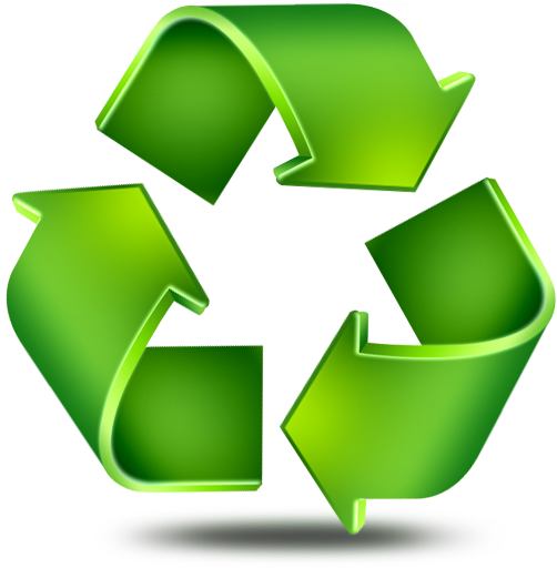 Arrow Line Recycle Recycling Transparent Background - Recycle Emoji Png (512x512)