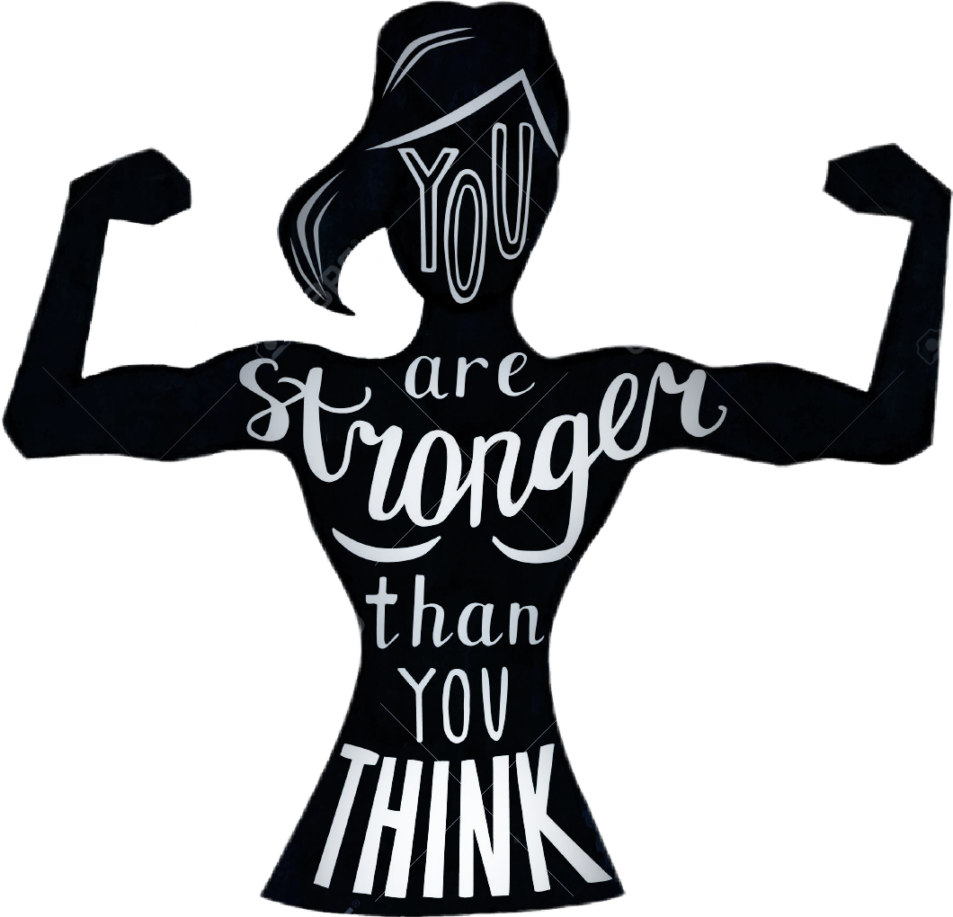 Strength Power Womenpower Strong Recovery - You Are Stronger Than You Think Woman (1060x1020)