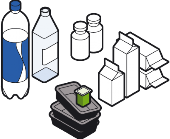 Plastic Clipart Recyclable Material - Plastic Material Clipart (640x480)