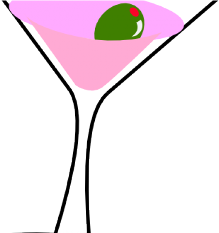 Drink Clipart Martini - Drink Clipart Martini (640x480)