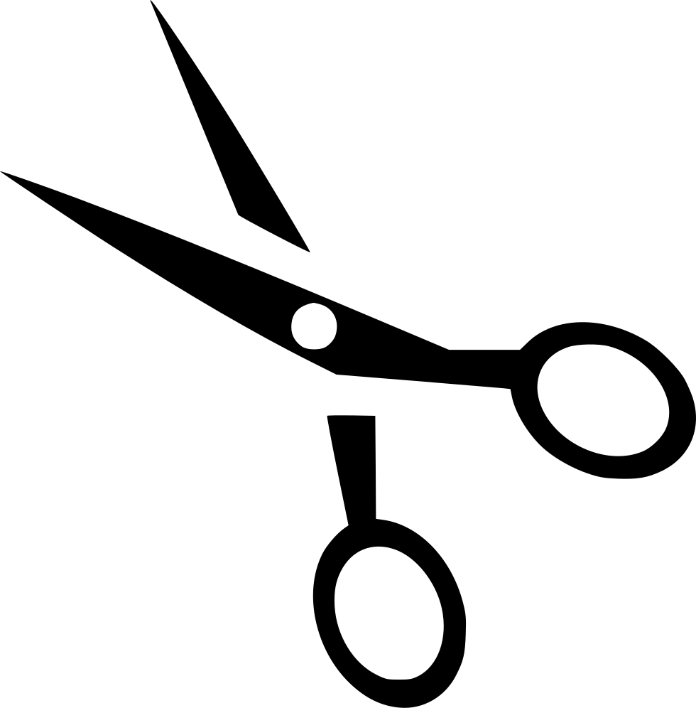 Shears Clipart Haircut Scissors - Cutting Scissors Png (980x996)