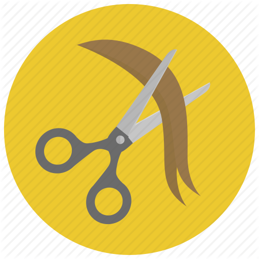 Icon Hairdresser Clipart Hair Clipper Hairdresser Beauty - Hair Cut Icons Png (512x512)