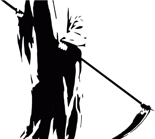 Graphic Stock Free On Dumielauxepices Net Transparent - Black And White Grim Reaper (640x480)
