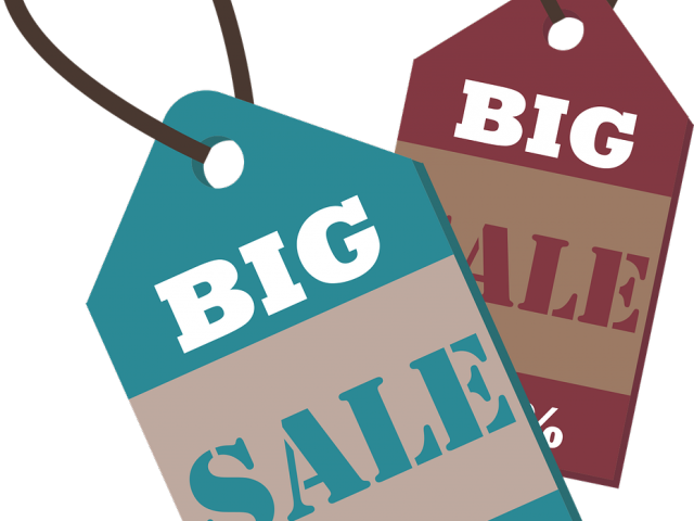 Sale Clipart High Price - Go Big (640x480)