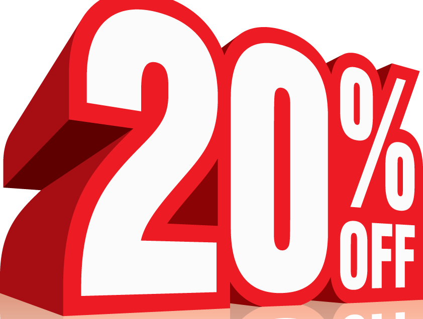 Sale Off 20% Clipart Discounts And Allowances Coupon - Dell I5 Computer Package Lcd, Speakers (842x636)