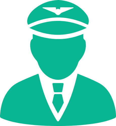 Null - Free Pilot Icon (461x500)