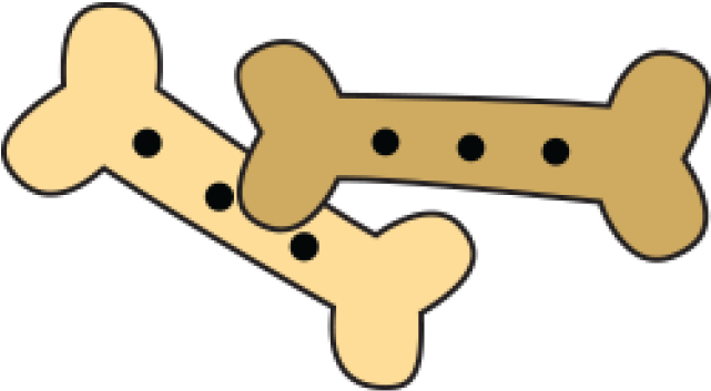 Snack Clipart Treat - Dog Biscuit (640x480)