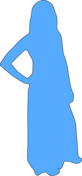 Muslim Girl Silhouette (276x592)