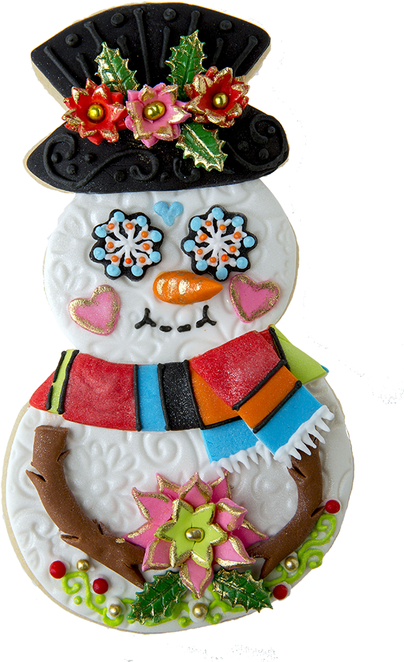 Señor Snowy - Cake Decorating (678x1000)
