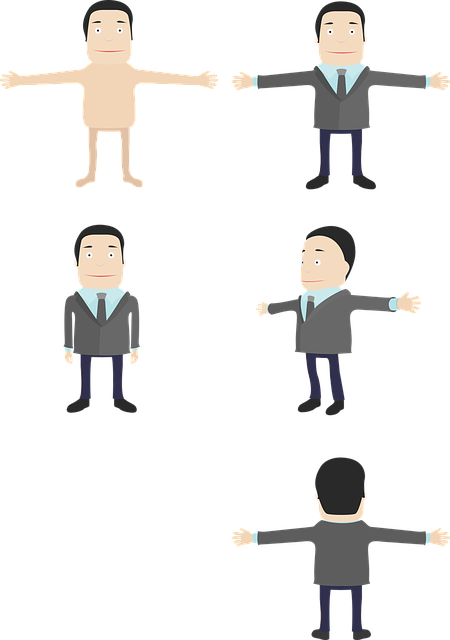 Free Photo Male Male Bankers Illustrator Worker Banker - Banker (450x640)