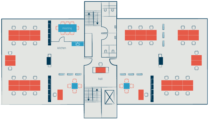 Quarters Buildings Open Space Quarters Buildings Open - Building (733x419)