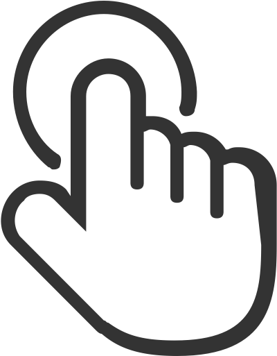 Fingerprint Icon And Vector - Click Icon Png White (512x512)