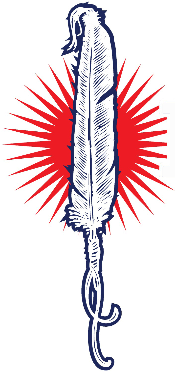 National Indian Law Library Feather Logo - Native Americans In The United States (707x1647)