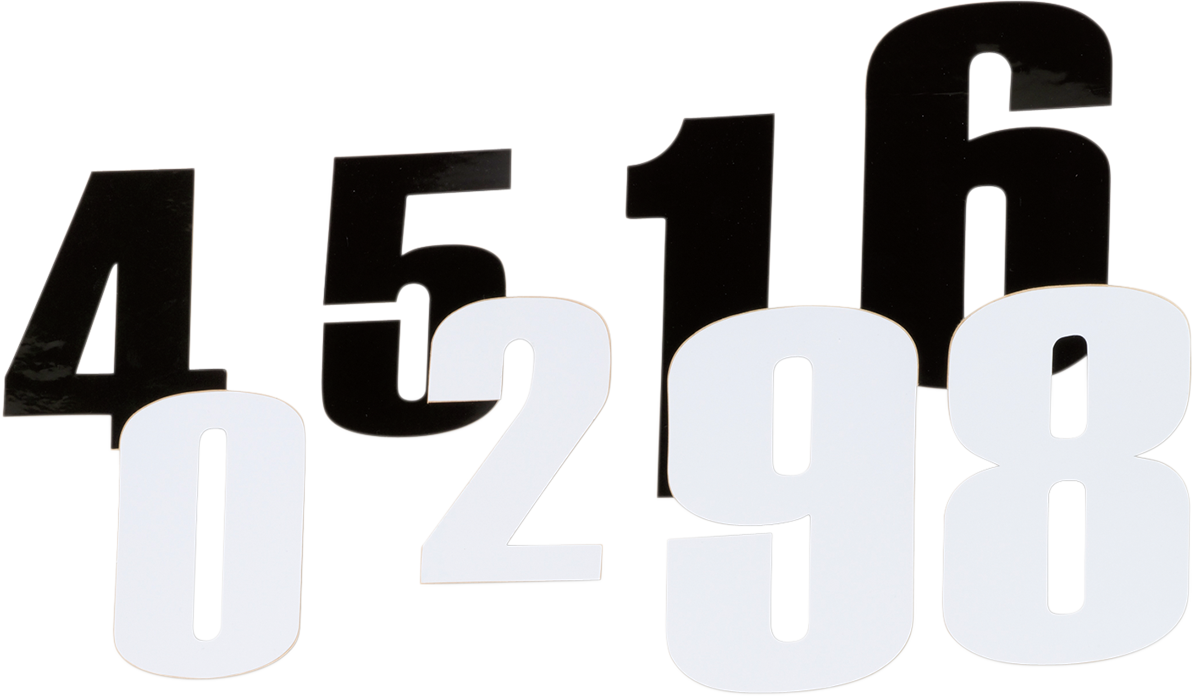 Moose Race Number 5 - Black - 11 Cm (1192x696)