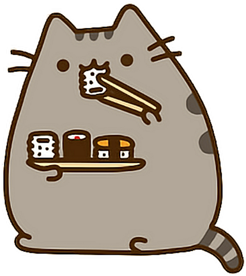 Sushi Clipart Kawii - Kawaii Imagenes De Pusheen (1024x1024)