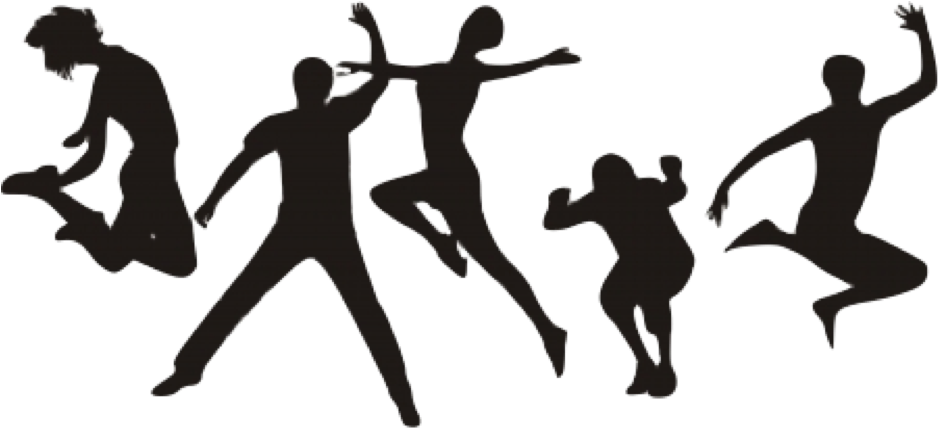 People Jumping Png Clipart Library Download - Semana De La Juventud (939x539)