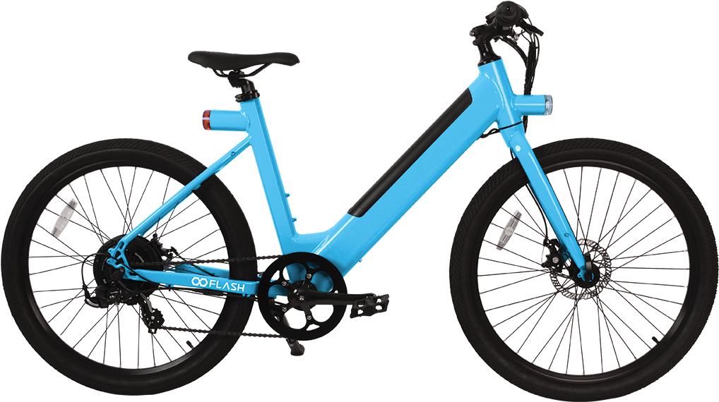 Clip Art Transparent Flash In Electric Blue - Flash Metro Bike Price (1024x1024)