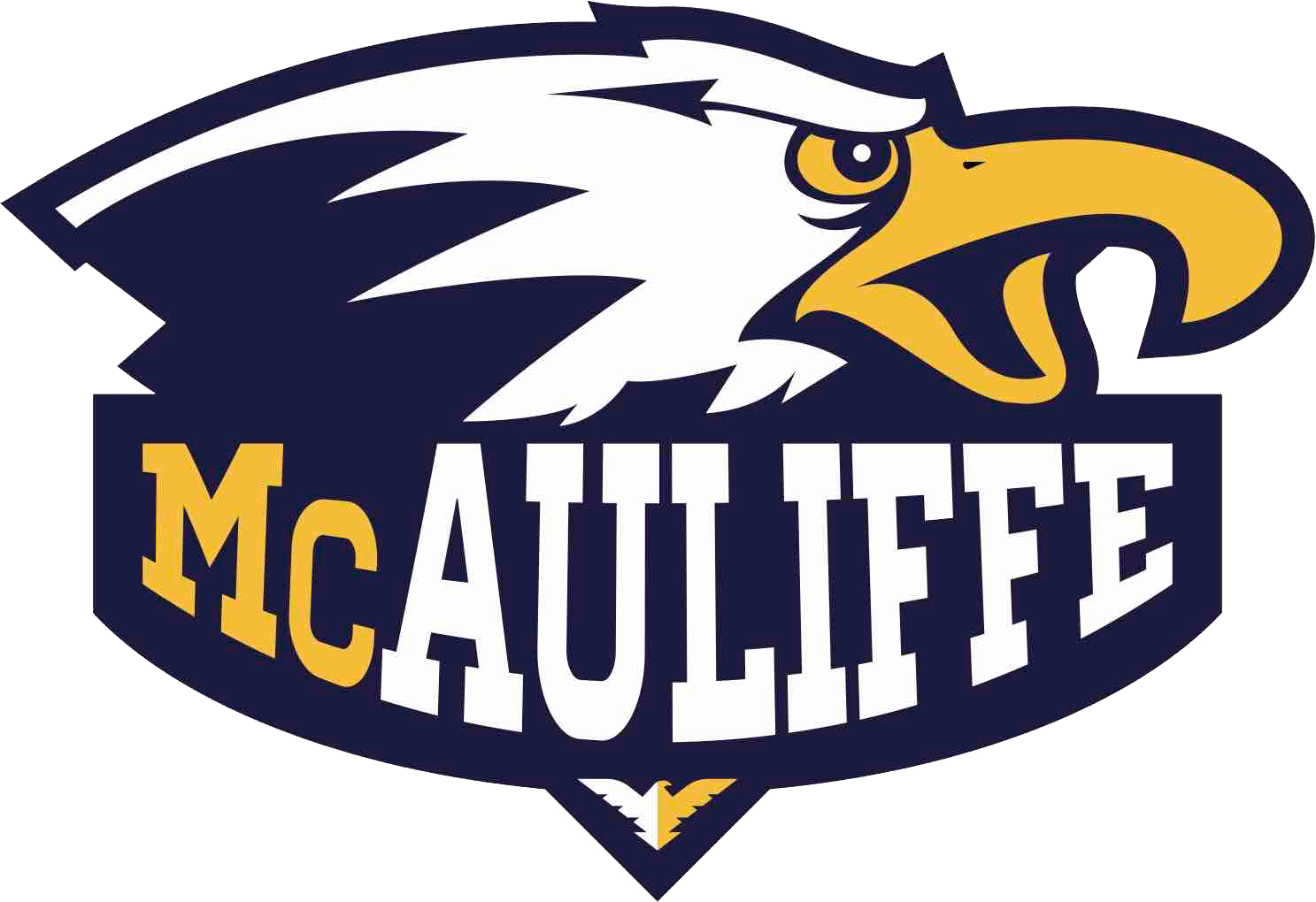 Mcauliffe Middle School - Mcauliffe Middle School Mascot (1487x1020)