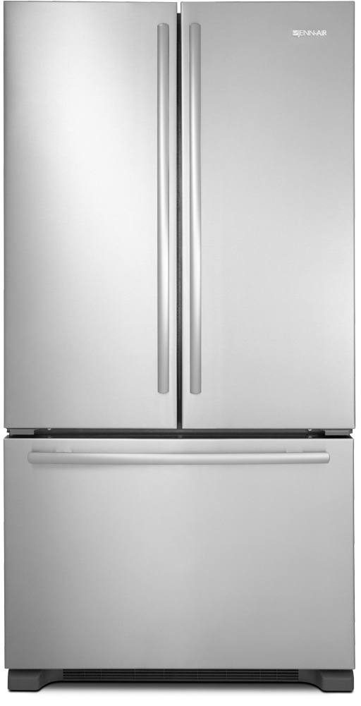 Transparent Fridge Designer Clipart Library Stock - Jenn Air French Door Refrigerator (1000x1000)