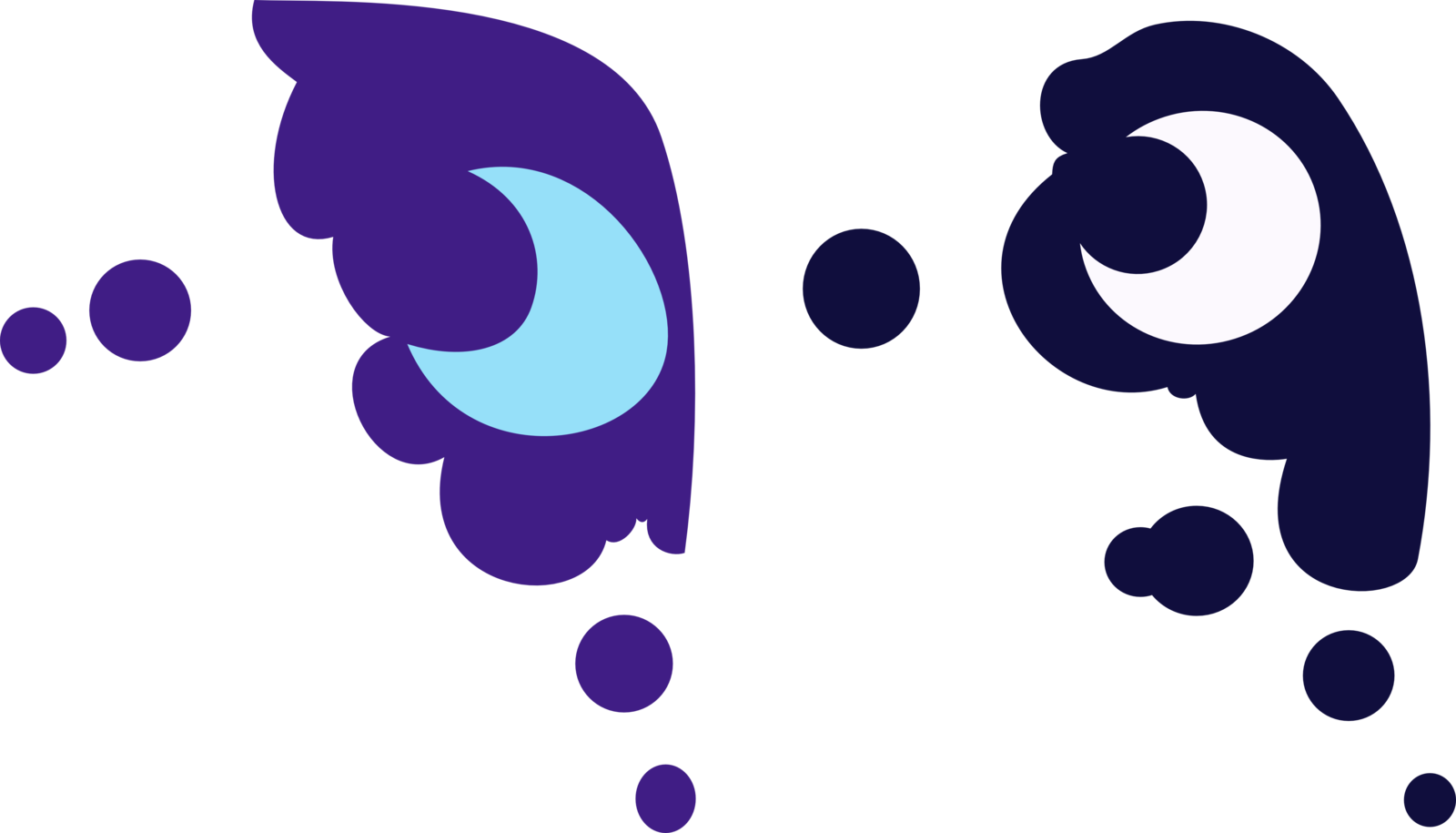 Nightmare And Luna Cutie Marks By The Smiling Pony - Luna And Nightmare Moon Cutie Mark (1600x915)