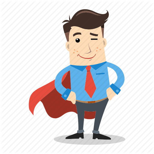 Stock Character By Saeful Muslim - Employee Hero (512x512)