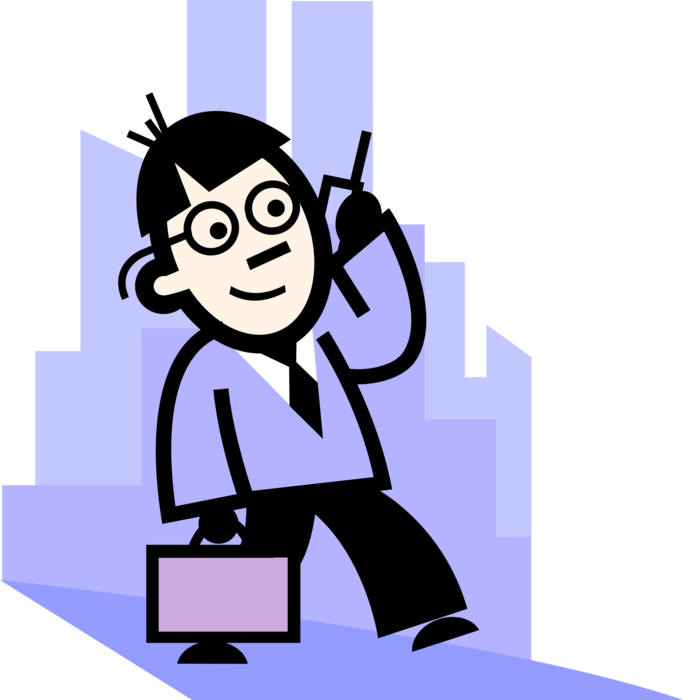 Clip Art Freeuse Library Businessman Clipart Customer - Businessperson (683x700)