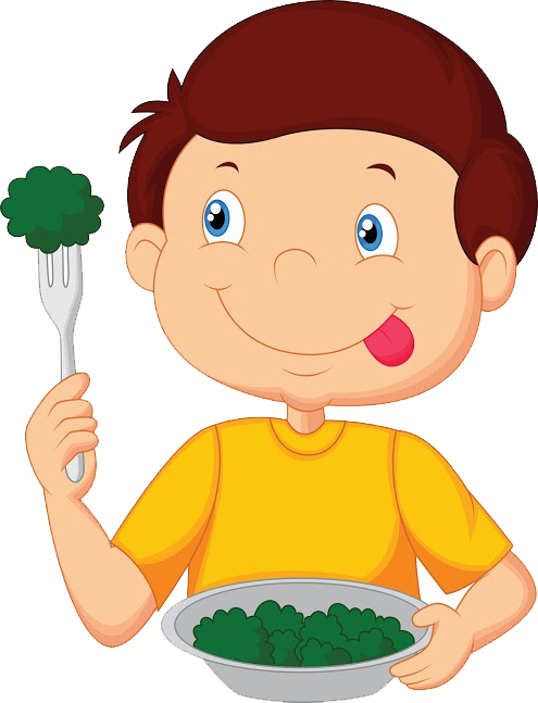 Home Foodkidslike Take The Test - Eat Vegetables Cartoon (495x647)