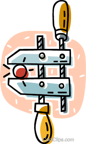 Clamps Royalty Free Vector Clip Art Illustration - Clamps Royalty Free Vector Clip Art Illustration (287x480)