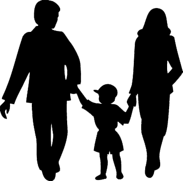 South Korean Women Forced To Choose - Family Love Family Clipart Black And White (368x363)