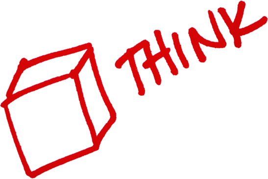 Knowledge Is Power - Thinking Outside The Box Png (547x366)